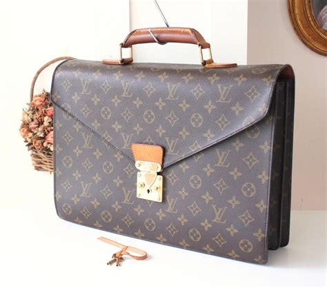 the bay louis vuitton vintage|vintage louis vuitton briefcase.